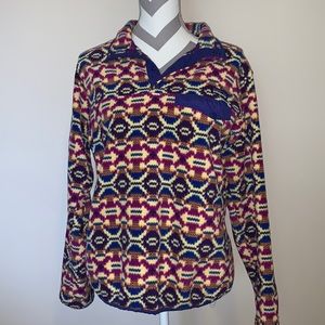 PATAGONIA Lightweight Synchilla Aztec Southwestern Fleece Pullover